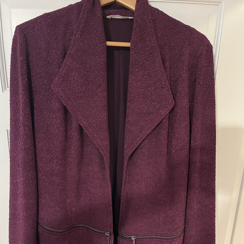 Soft Surroundings Purple Jacket